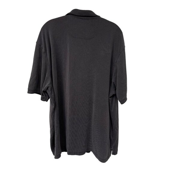 Tommy Bahama Modal Poly Blend All Square Polo Shirt Gray Men’s Size XXL - Picture 6 of 6